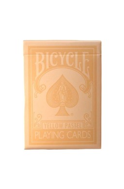 Karty Bicycle Yellow Pasel