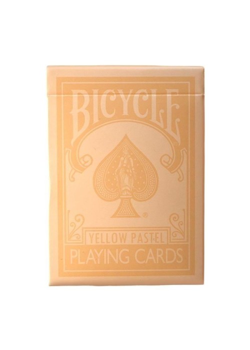 Karty Bicycle Yellow Pasel