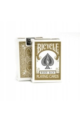 Karty Bicycle Rider Back Gold