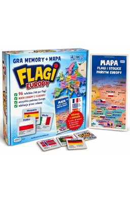 Gra Memory Flagi Europy