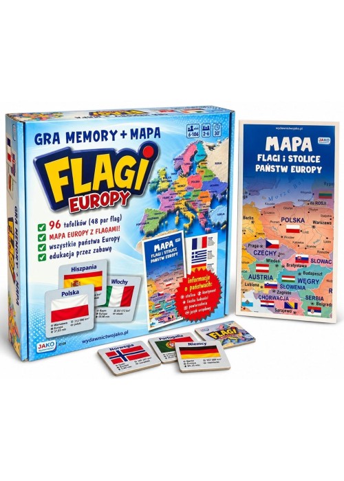 Gra Memory Flagi Europy