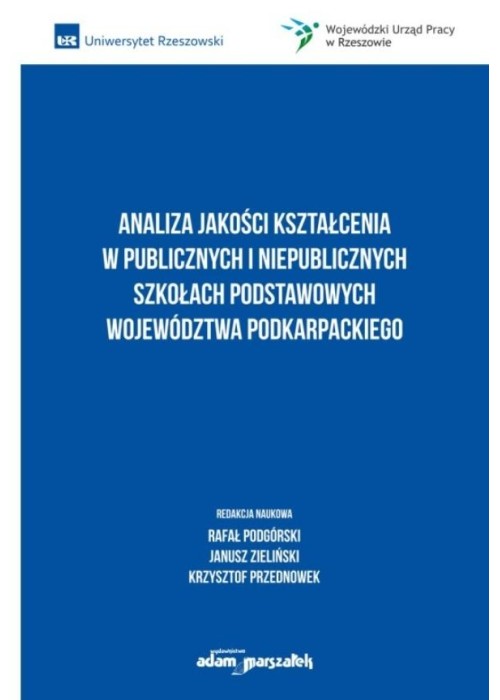 Analiza jakości kształcenia w publicznych i...