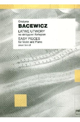 Łatwe utwory na skrzypce i fortepian 2 PWM