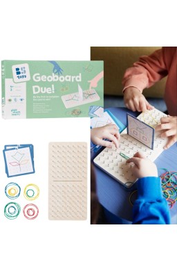 BS Toys, Gra edukacyjna Geoplan, wyścig na plansz