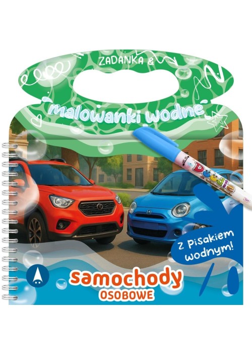 Zadanka & malowanki wodne. Samochody osobowe