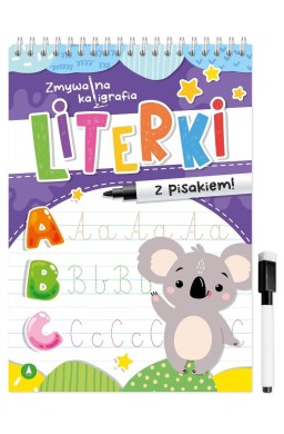 Zmywalna kaligrafia. Literki