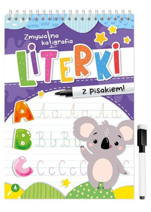 Zmywalna kaligrafia. Literki