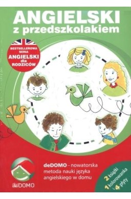 Angielski z przedszkolakiem. Pakiet książki + 4 CD