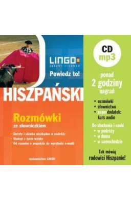 Hiszpański. Powiedz to! Rozmówki ze sł. + CD
