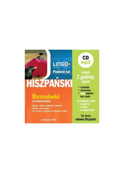 Hiszpański. Powiedz to! Rozmówki ze sł. + CD