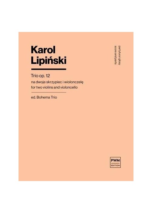 Trio smyczkowe op. 12 na dwoje skrzypiec i...
