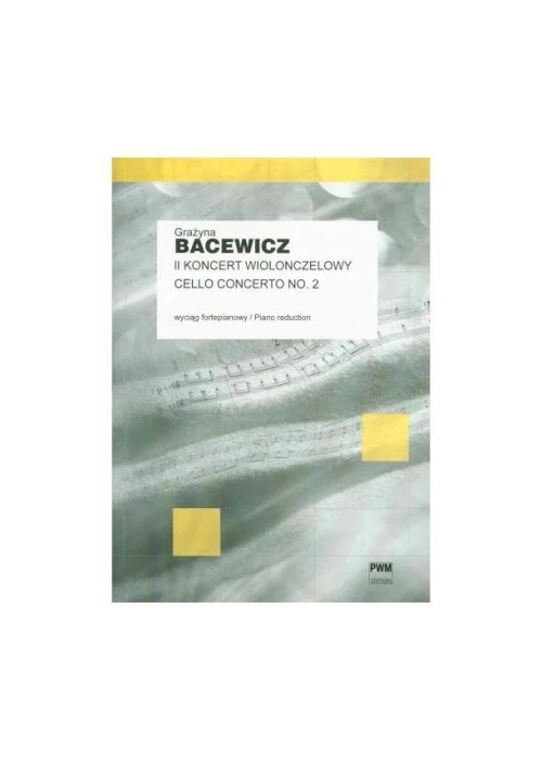 II Koncert wiolonczelowy wyciąg fortepianowy