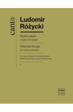 Wybór pieśni, cz.1 na głos i fortepian