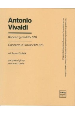 Koncert g-moll RV 578 z L'estro armonico op. 3