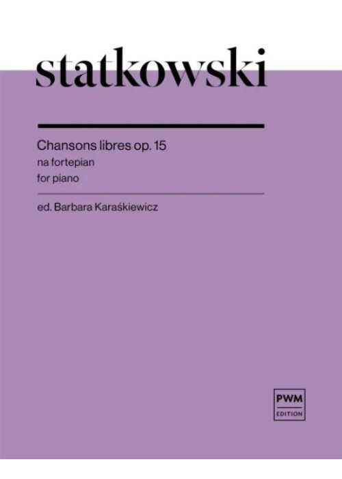 Chansons libres op. 15