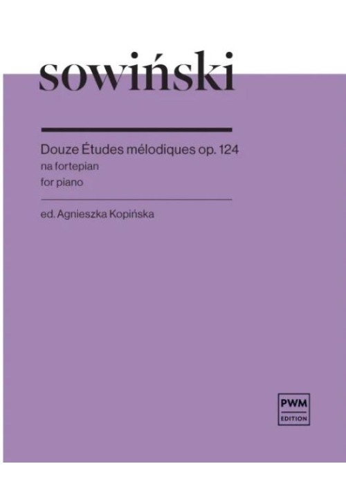 12 Etudes melodiques op. 124