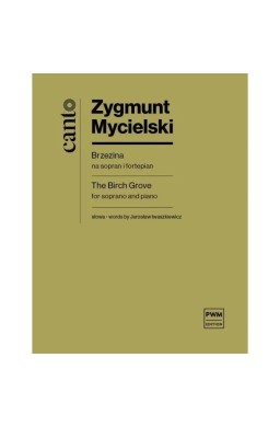 Brzezina nuty na sopran i fortepian