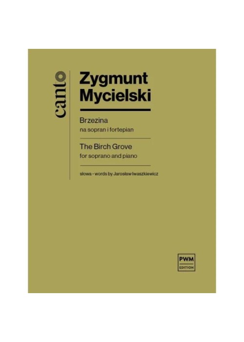Brzezina nuty na sopran i fortepian