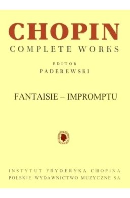 Fantasie-Impromptu cis-moll op.66 CWS na fortepian