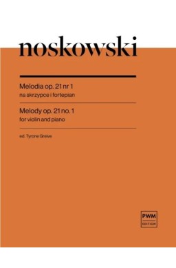 Melodia na skrzypce i fortepian, op. 21 nr 1