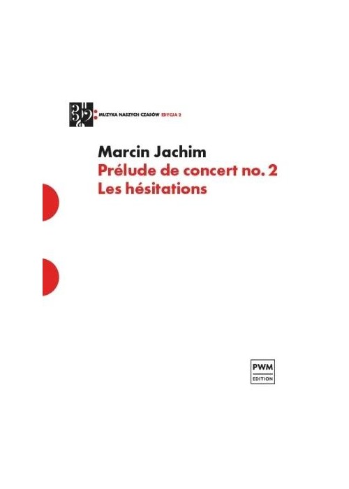 Prelude de concert no. 2 Les hesitations