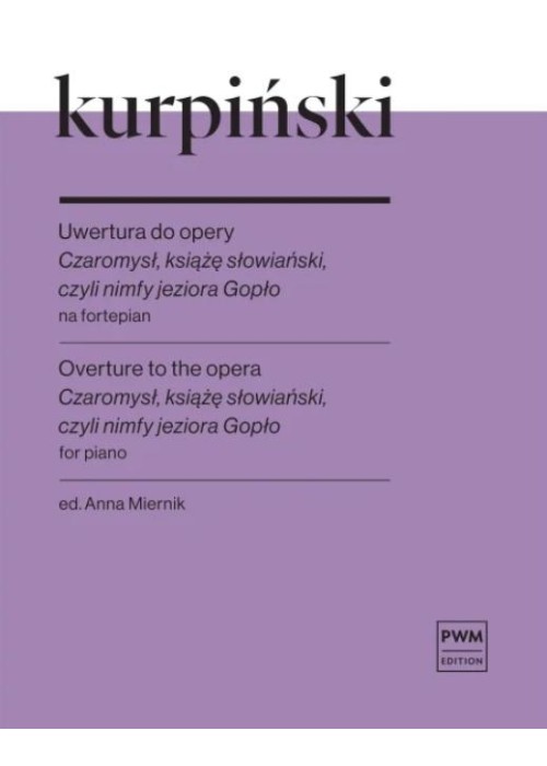 Uwertura do opery Czaromysł, książę słowiański...