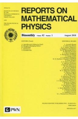 Reports on Mathematical Physics 82/1