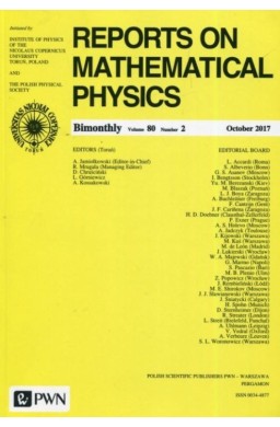 Reports on Mathematical Physics 80/2