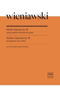 Etiudy-kaprysy op. 18 opracowanie na dwoje...