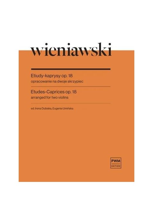 Etiudy-kaprysy op. 18 opracowanie na dwoje...
