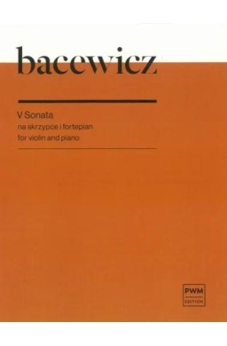V Sonata na skrzypce i fortepian