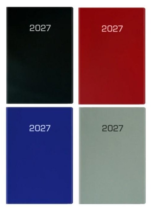 Kalendarz 2027 A7 Kieszonkowy PCV MIX