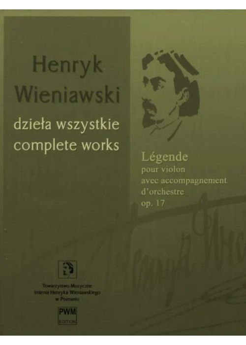 Legenda nuty na skrzypce i orkiestrę op. 17