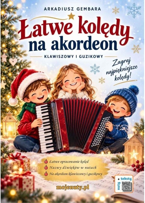 Łatwe kolędy na akordeon klawiszowy i guzikowy w.2