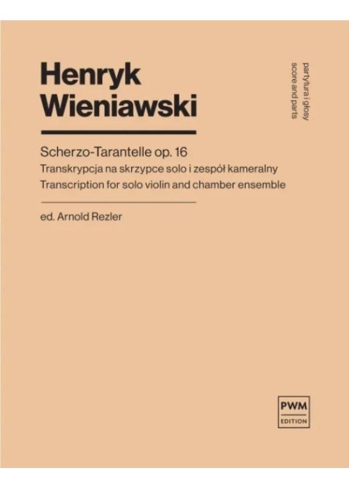 Scherzo-Tarantelle op. 16