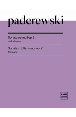 Sonata es-moll op. 21 na fortepian