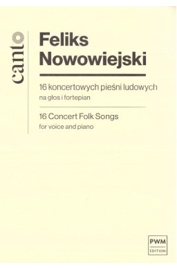 16 koncertowych pieśni ludowych