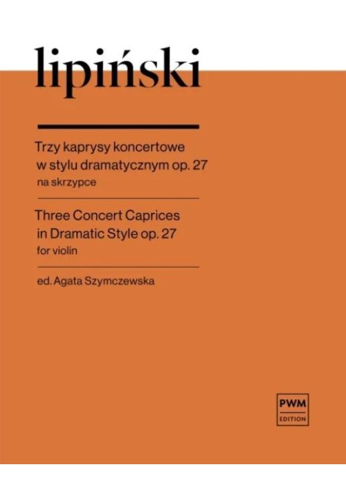 Trzy kaprysy koncertowe w stylu dramatycznym...