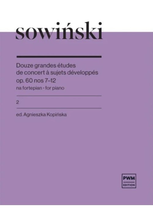 Grandes etudes de concert op. 60 z.2