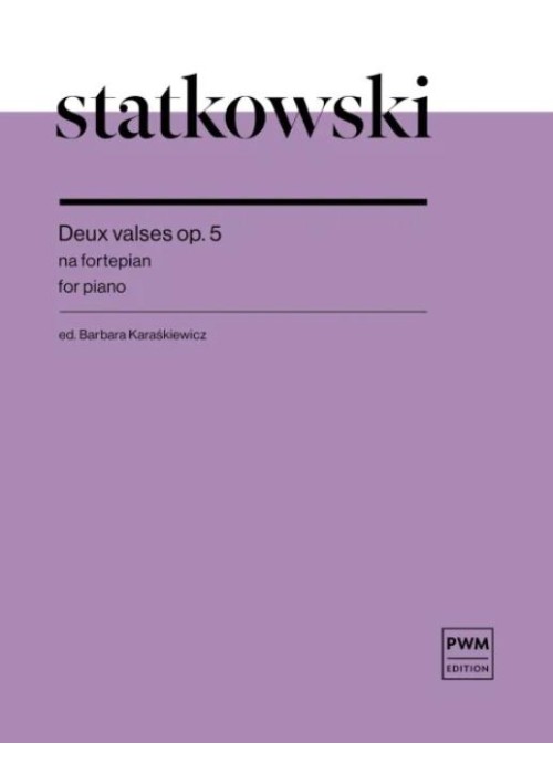 Deux valses op. 5