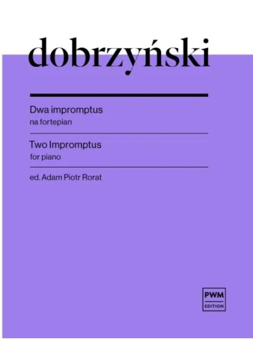Dwa impromptus na fortepian