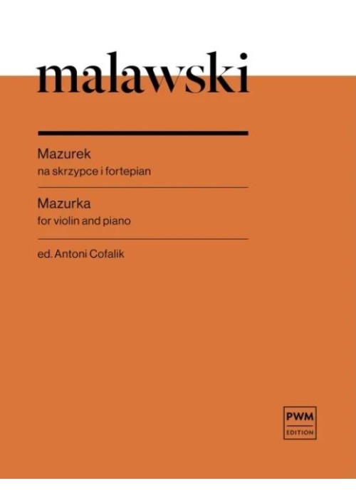 Mazurek na skrzypce i fortepian