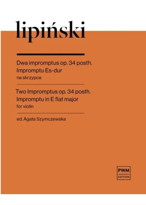 Dwa impromptus op. 34 posth., Impromptu Es-dur