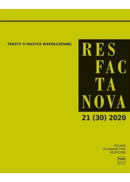 Res Facta Nova 21(30) 2020