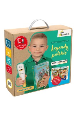 Mówiąca książka interaktywna Legendy polskie