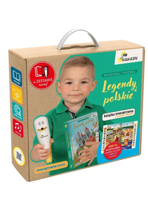 Mówiąca książka interaktywna Legendy polskie