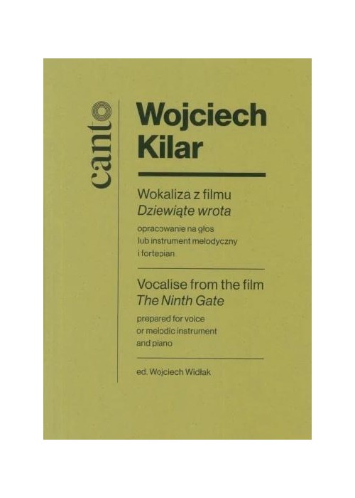 Wokaliza z filmu "Dziewiąte wrota"