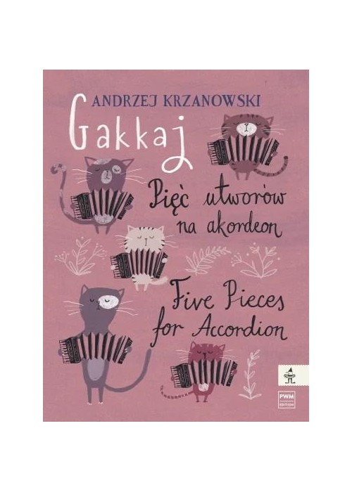 Gakkaj Pięć utworów na akordeon