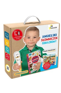 "Angielski słowniczek obrazkowy" Mówiąca książka..