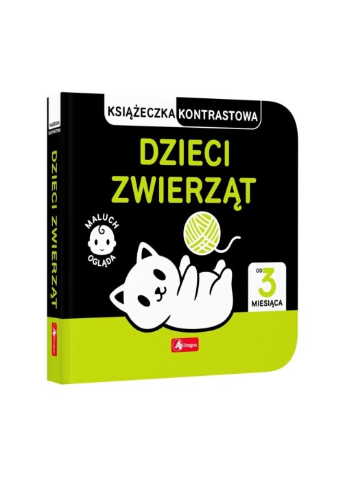 Dzieci zwierząt - książka kontrastowa